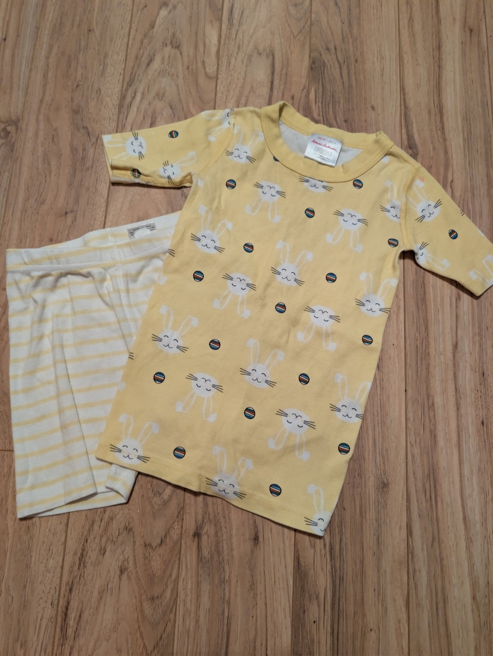 Peanuts by Hanna Andersson Organic Bunny Pajama Set 6/7